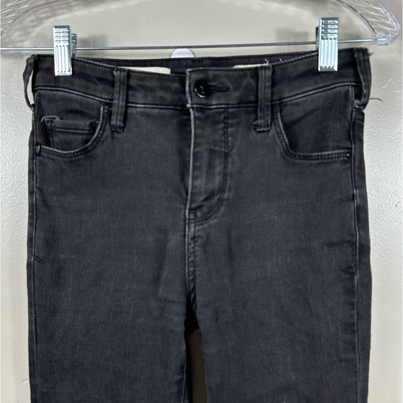 Anthropologie Pilcro and the Letterpress Flare / Bell Bottom Black Jeans Size 25 - Picture 3 of 7